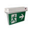 3W LED Emergency Bulkhead Fitting Maintained or Non-Maintained Exit Sign Light IP65