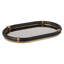 Plateau ovale noir Uttermost