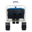 Chariot de plage pliant Wagon Garden (blanc)