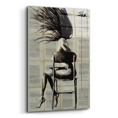 «Power N Passion» par Loui Jover, art mural en verre acrylique