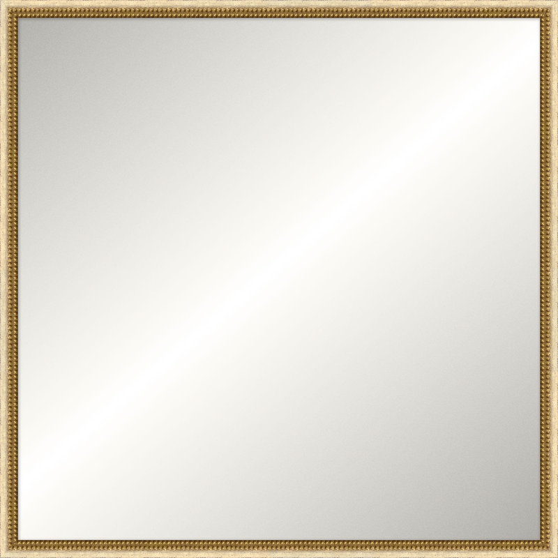 Winchester Solid Wood Framed Wall Mirror, 38.25" x 38.25", Square