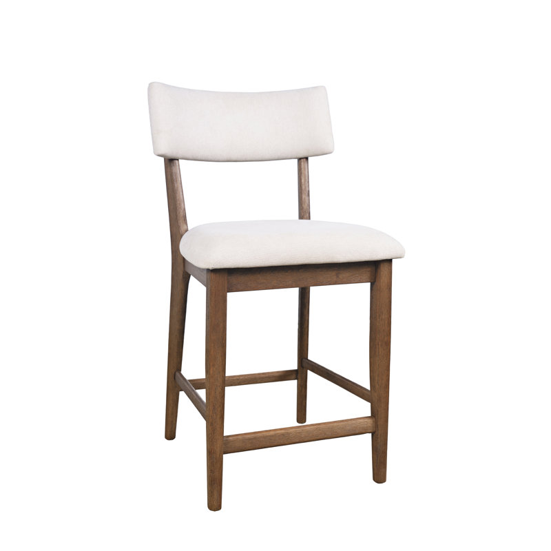 Tabouret de comptoir Beck, Châtaigne