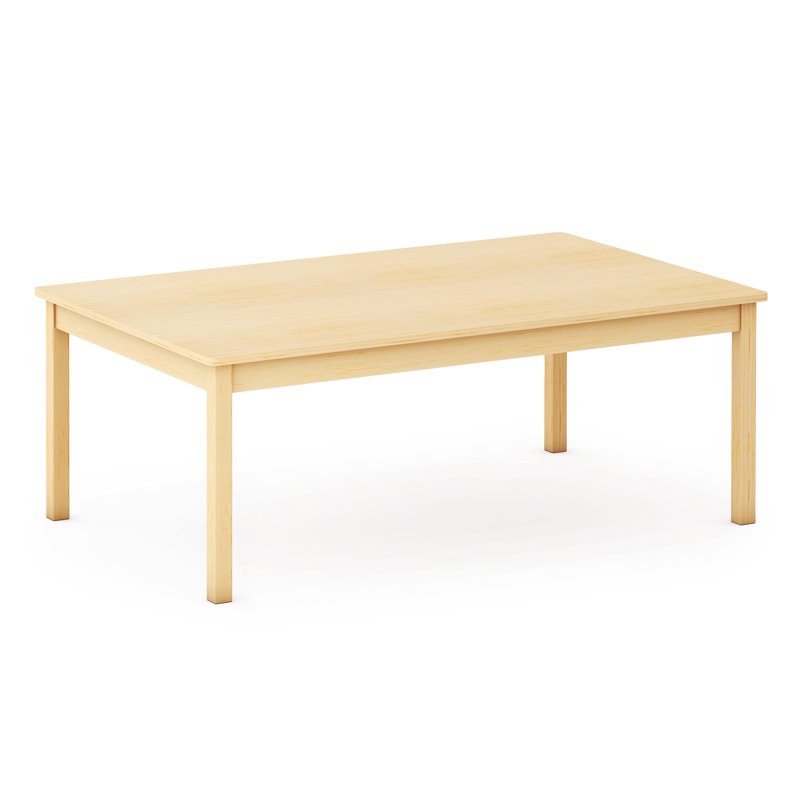 Table de classe EdQ 30 x 48 avec pieds de 18 po, H 18 po x L 48 po x l 30 po