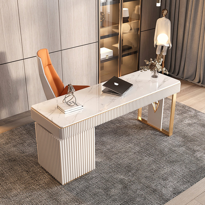 Table de réception légère et luxueuse, H 29,53 po x l 70,87 po x P 27,56 po