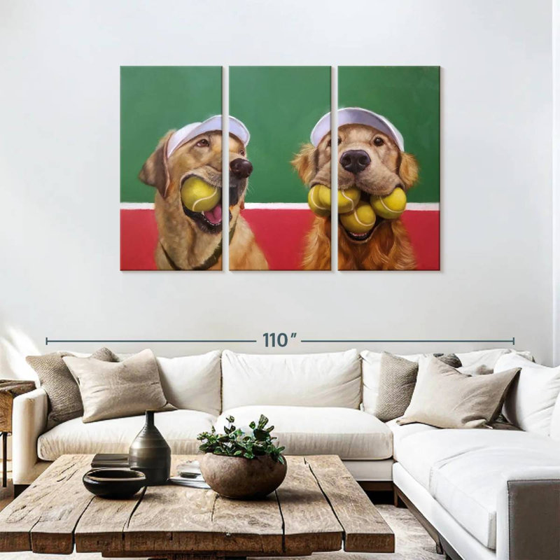 Ball Hog, 48" H x 74" W