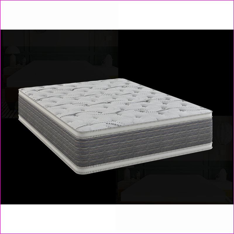 Mattresses, 14.5" Thick Full Size DreamFlex Two-Sided Pillow Top Mattress | Foam+Spring | Off-White, Full