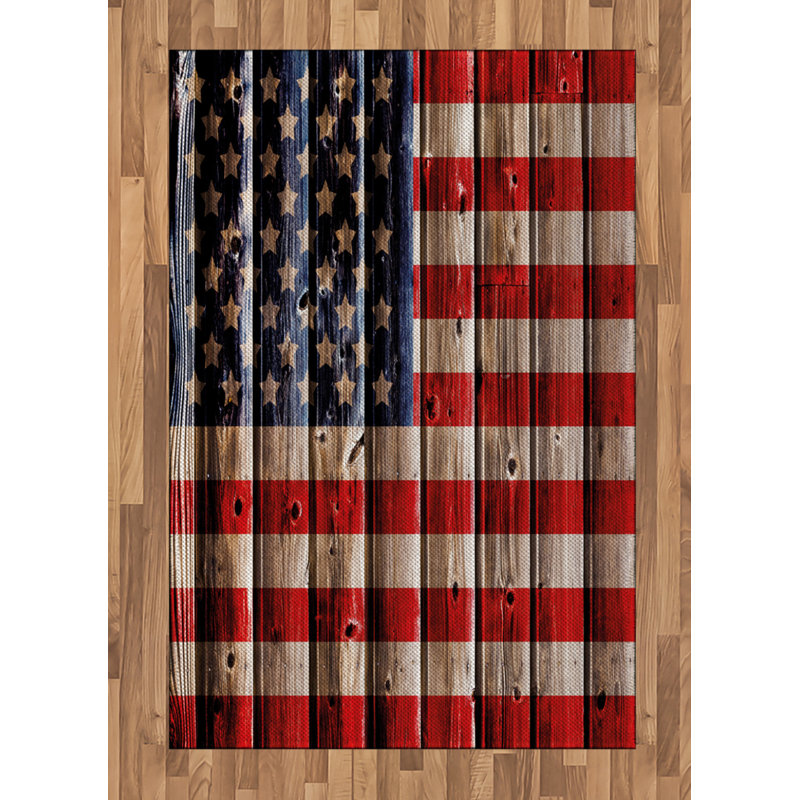Provincetown Chequered Hand Woven Area Rug, Rectangle 120 x 180cm