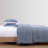 Tommy Hilfiger Classic Texture Chambray Blue Duvet Cover Set-113930751-113930750