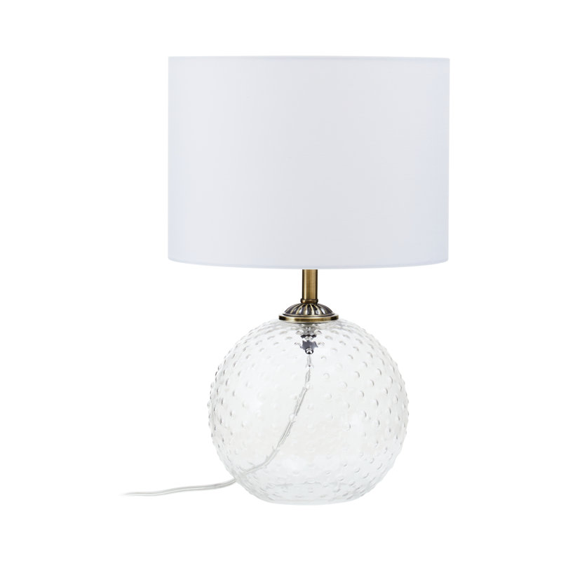 Cusumano Glass Table Lamp, Clear