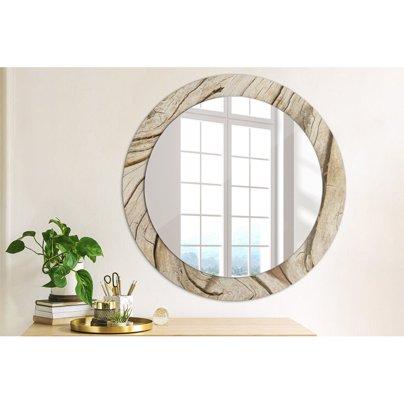 Huldar Glass Flat Wall Mirror