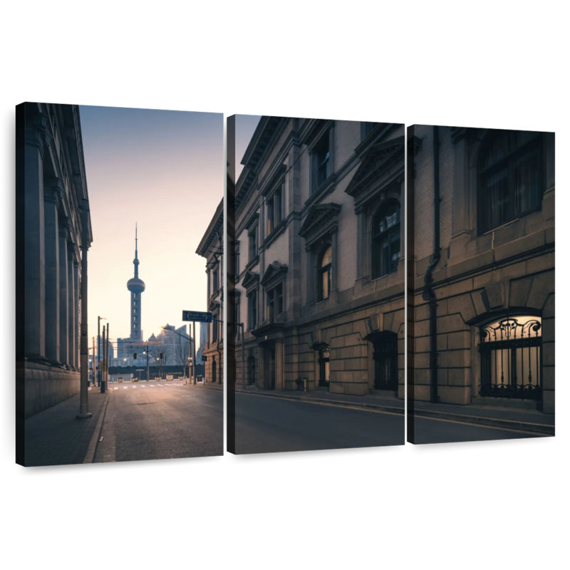 Rue de Changhaï, H 36 po x l 57 po