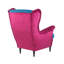 Calton Velvet Wingback Chair