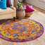 Tapis orange Calypso Orange_Unique Loom-1633079868