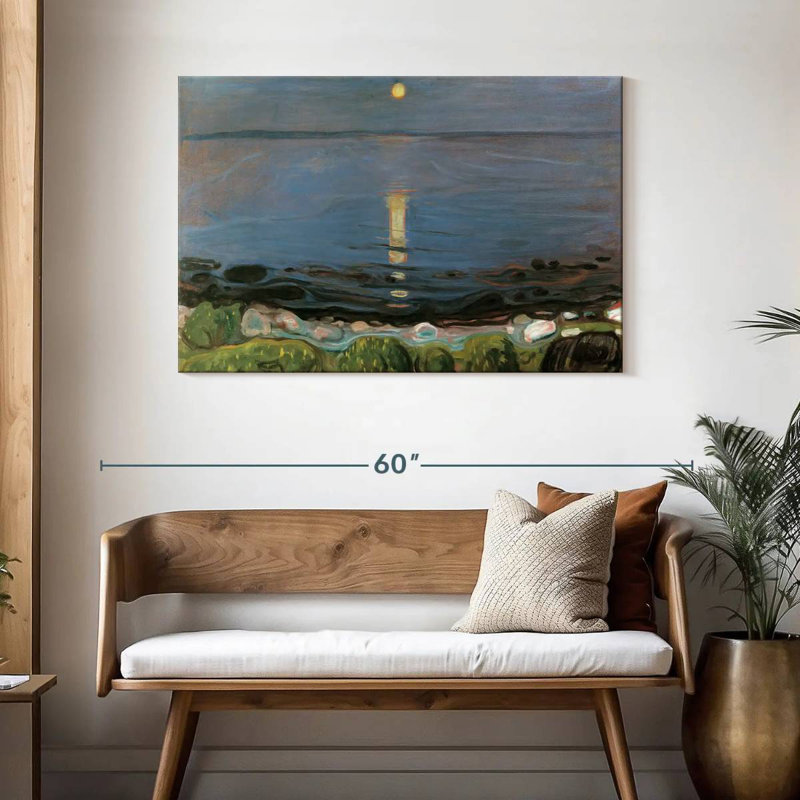 Avery Summer Night By The Beach, H 30 po x l 45 po