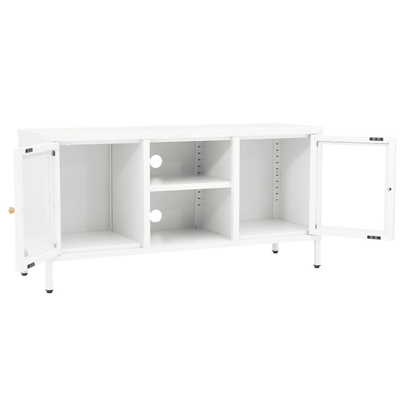 Hursten TV Stand, Blanc