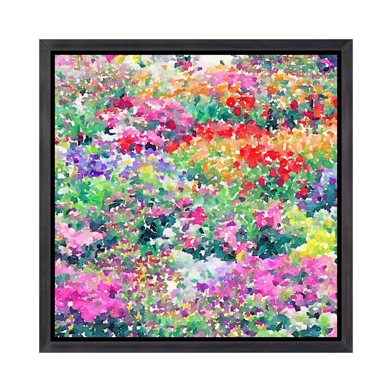 «Secret Garden» par Jacqueline Maldonado - reproduction d'art textuel, H 37 po x l 37 po x P 1,5 po