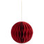 Accordion Honeycomb Foldable Paper Christmas Ornaments - 4" - Set Of 4-1324997943