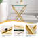 Jefre Tempered Glass Top End Table