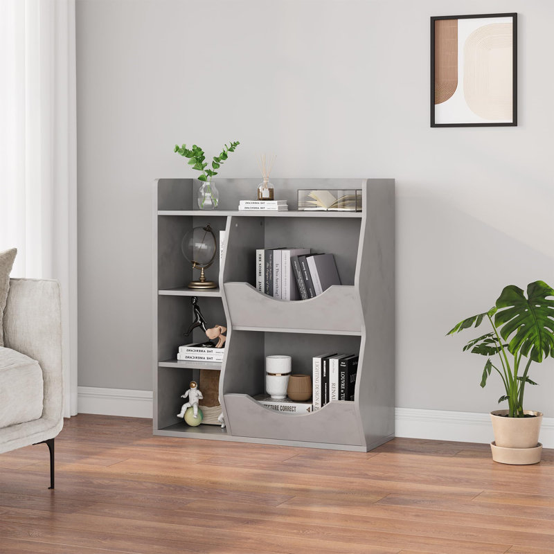 Bibliothèque pour enfants 3 niveaux, Gris