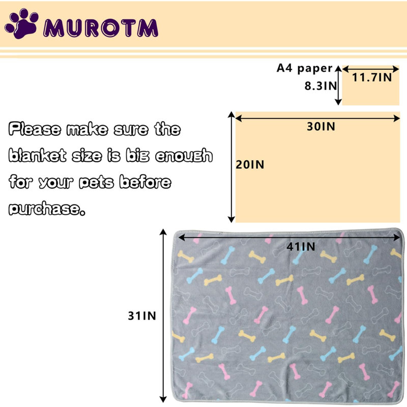 Couverture pour animal, Gris