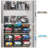 4-Pack Stackable Can Storage Rack, Can Rack