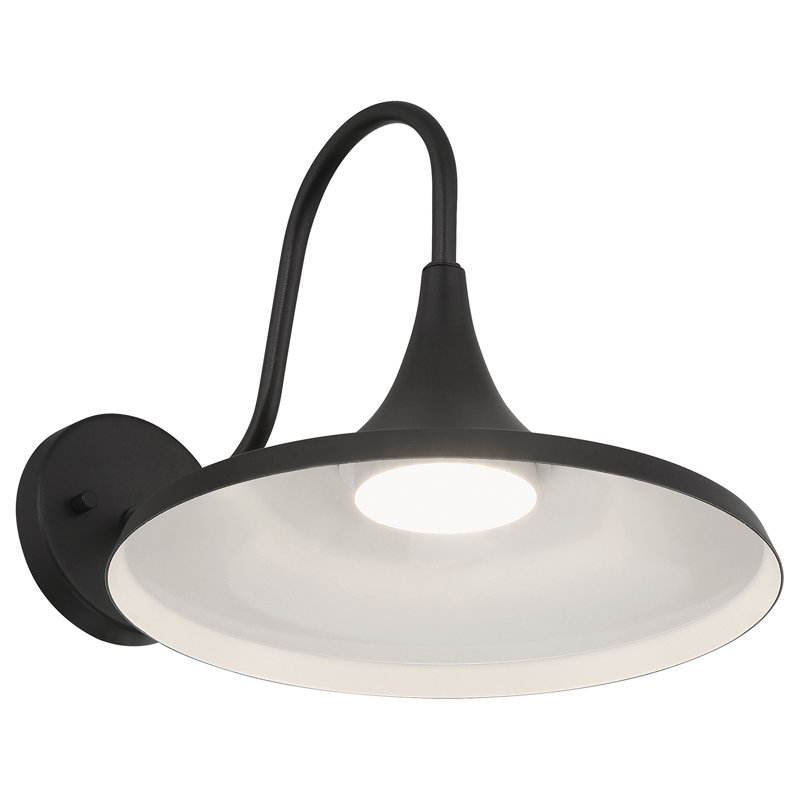 Portie Outdoor LED Wall Mount, 10.50" H x 12.25" W x 16.25" D