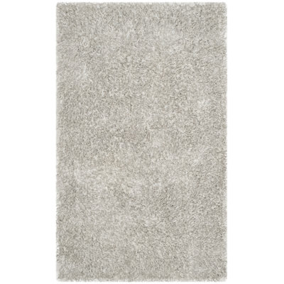 Tapis gris clair Chamiyah 