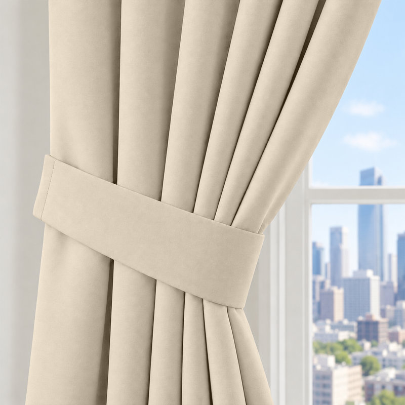 Pair, 167cm x 137cm, Cream