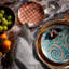 Fortuny Uccelli Canape Plate - (Red)