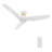 Smart Ceiling Fan With Remote, Light Kit Included, Works With Google Assistant And Amazon Alexa,Siri Shortcut.-2029210775-2040587946