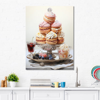 Art culinaire sur nourriture, pâtisseries françaises I