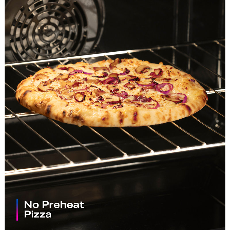 GE Profile ENERGY STAR® 30” Smart Free-Standing Electric Convection Range with No Preheat Air Fry and EasyWas Oven Tray