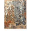 Tapis d'intérieur moderne ivoire / sienne brûlée Santa Paula-266864067
