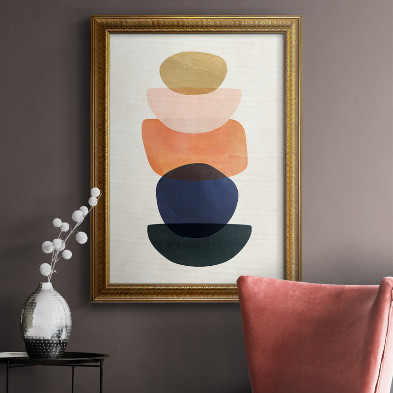 Mod Pods II Premium Framed Canvas- Ready To Hang, 20" H x 16" W x 2.5" D