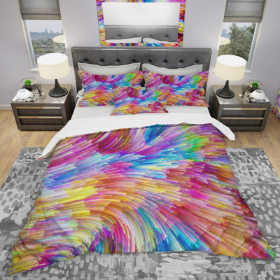Ensemble de housse de couette moderne et contemporaine