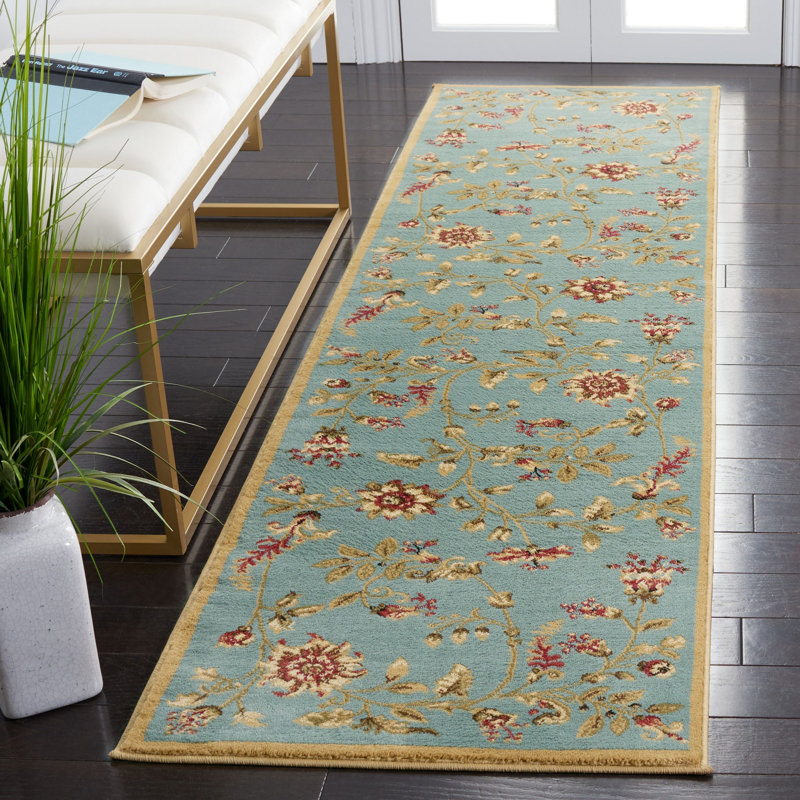 Carolane Performance Floral Rug, Runner 2'3" x 8'