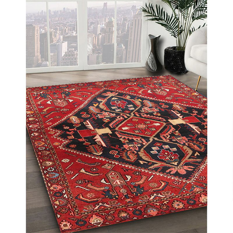 Oriental Indoor Rug, Square 7'