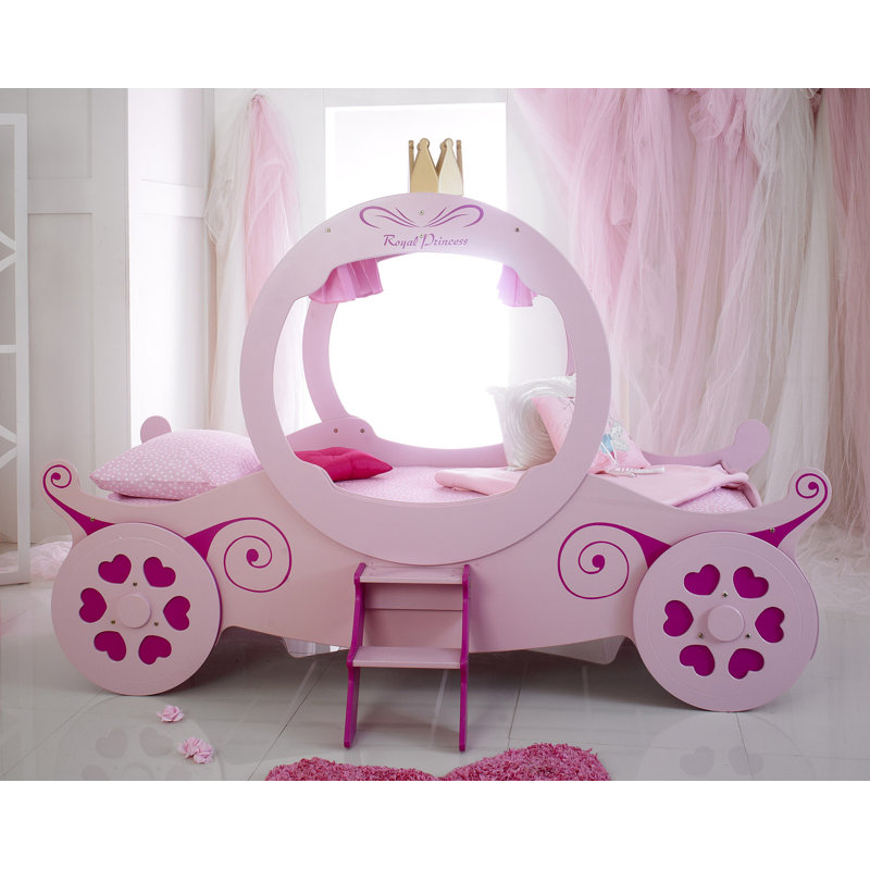 Single Princess Carriage Bed