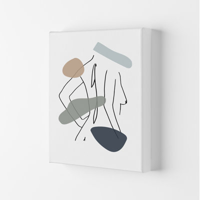Female Side Pose Stains - Print