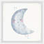 «Sleeping Moon», reproduction d'art encadrée sur papier-59132245