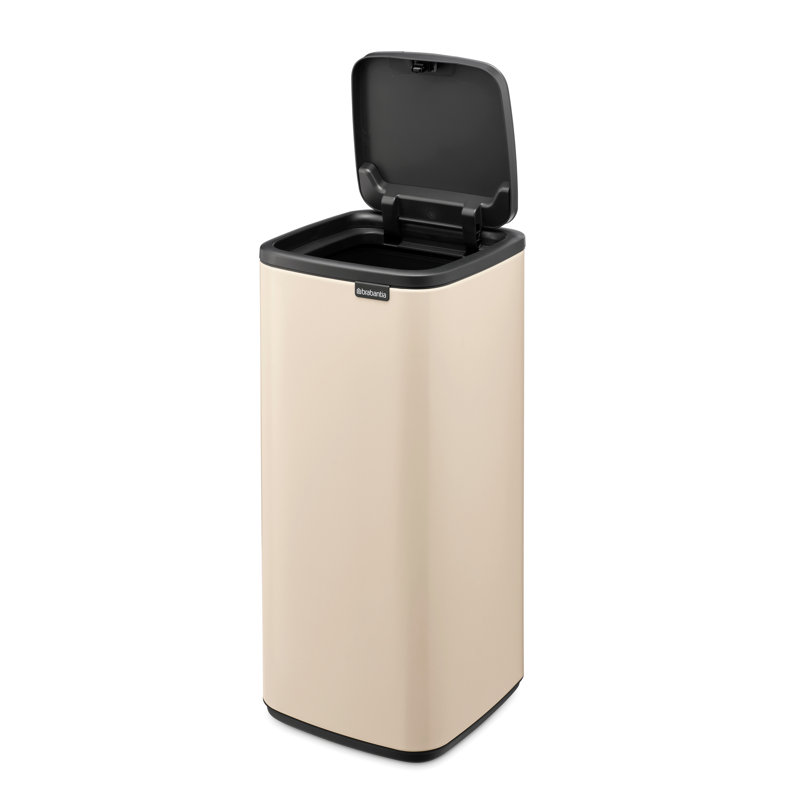 Poubelle Bo Touch, 8 gallons (30 litres), Beige doux