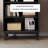 Black Standard Display Cabinet Bookcase
