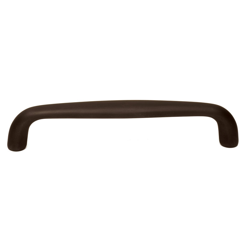 Chocolate Bronze 6" Modern Arch Pull with Mounting Hardware