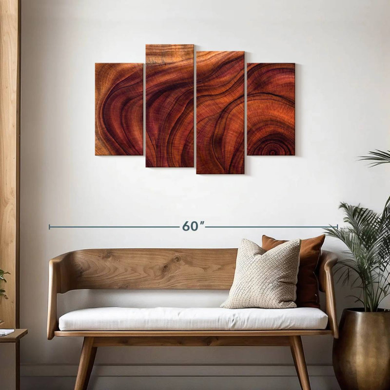 Avery Wood Grain Pattern, 27" H x 43" W