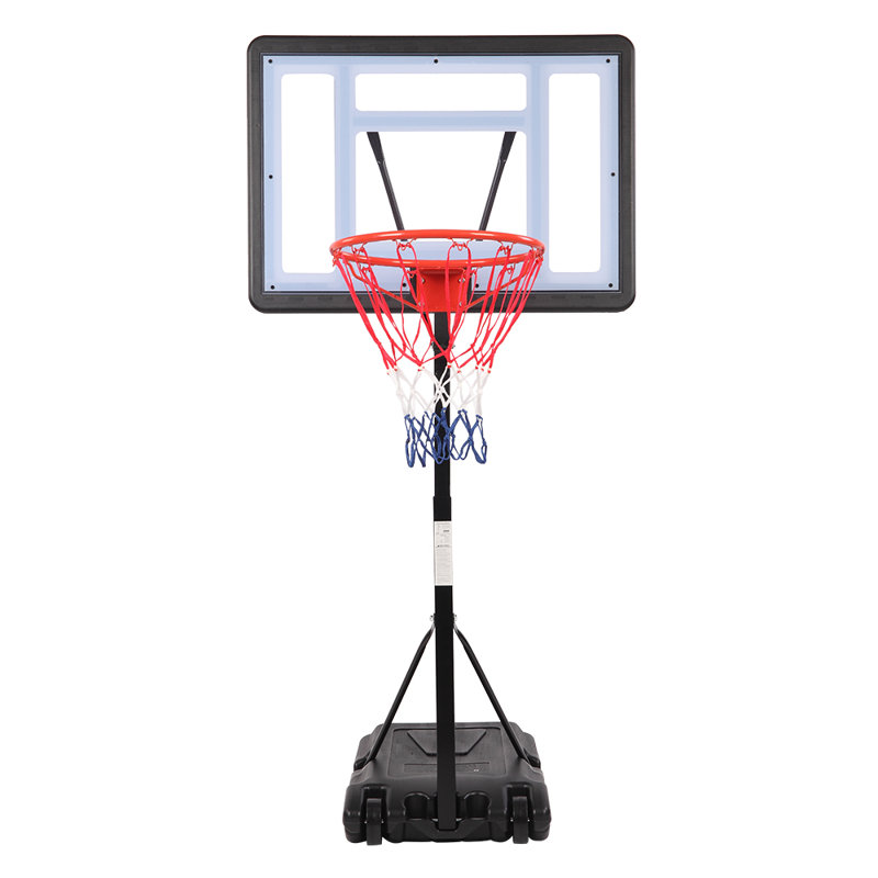 Pool Basketball Hoop Portable For Swimming Pool, Black Upgraded Water Basketball Backboard Stand, Black