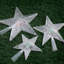 Decorative Star-shaped Christmas Tree Topper with LED Lights