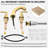 Widespread 2-handle Bathroom Faucet with Drain Assembly-50494408