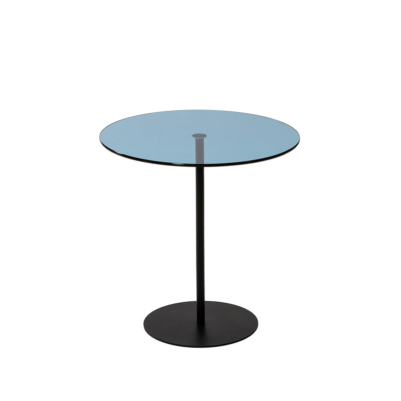 Siyan End Table, Blue, Black