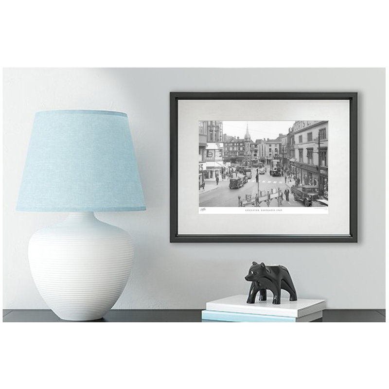 Leicester, Eastgates 1949 - Single Picture Frame Print, 43.5cm H x 53.4cm W x 2.3cm D