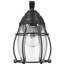 Lanterne murale d'extérieur à 1 ampoule noire Jasticia-95046603